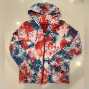 Aviator Nation Tye-Dye hoodie, unisex size Medium.